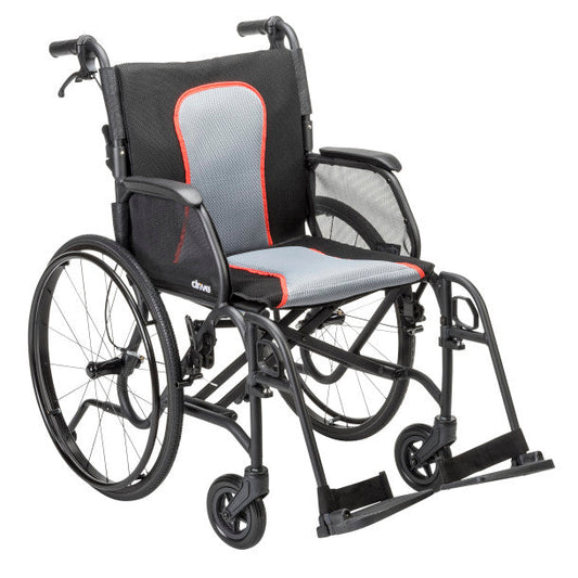 AeroFlyTM Ultra-Lite Rollstuhl – Leichter, faltbarer Magnesium Transport Stuhl