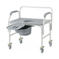 Aluminium-Bariatrische Commode mit 4 Locking Casters