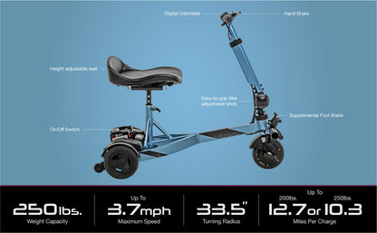 Pride iRide S25 Scooter - Lime