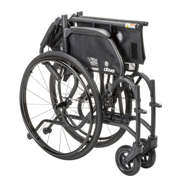 AeroFlyTM Ultra-Lite Rollstuhl – Leichter, faltbarer Magnesium Transport Stuhl