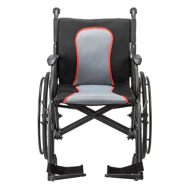 AeroFlyTM Ultra-Lite Rollstuhl – Leichter, faltbarer Magnesium Transport Stuhl