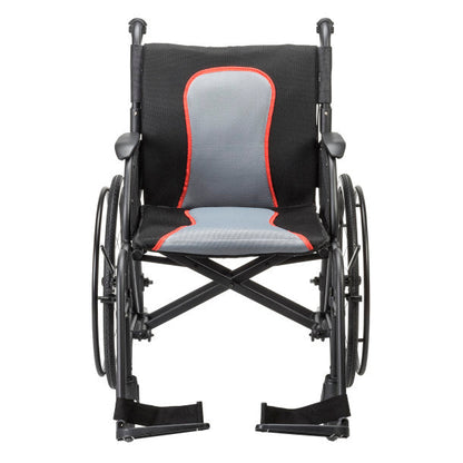 AeroFlyTM Ultra-Lite Rollstuhl – Leichter, faltbarer Magnesium Transport Stuhl