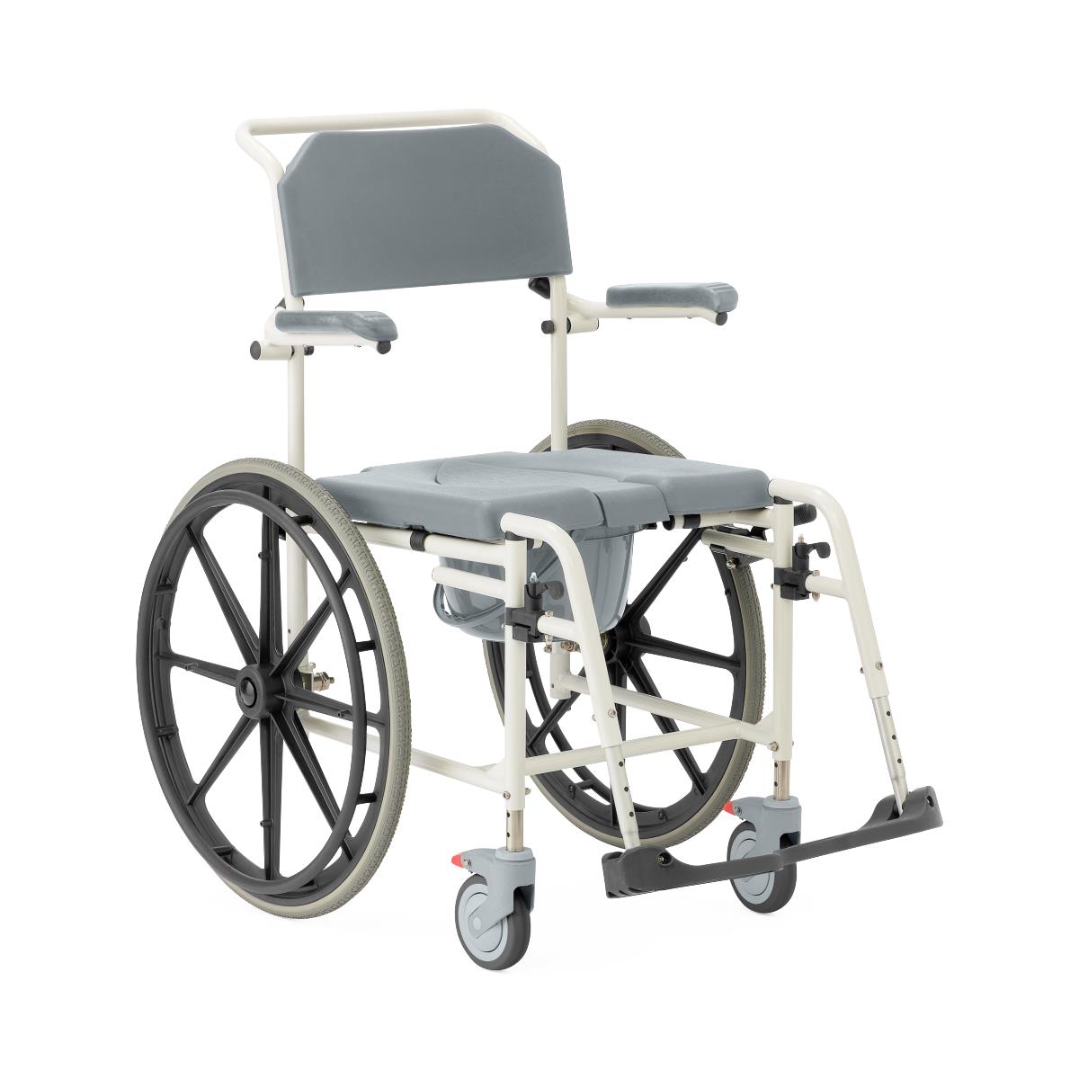 Aluminiumdusche Commode Rollstuhl