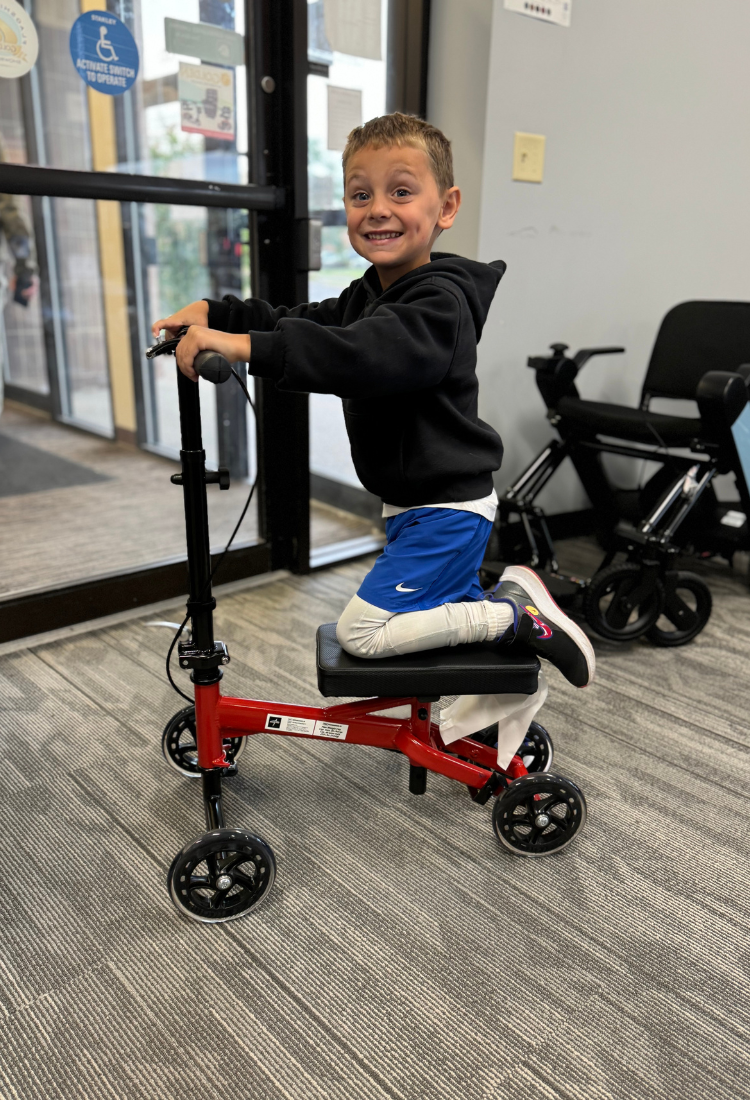 Medline Economy Junior Standard Knee Walker