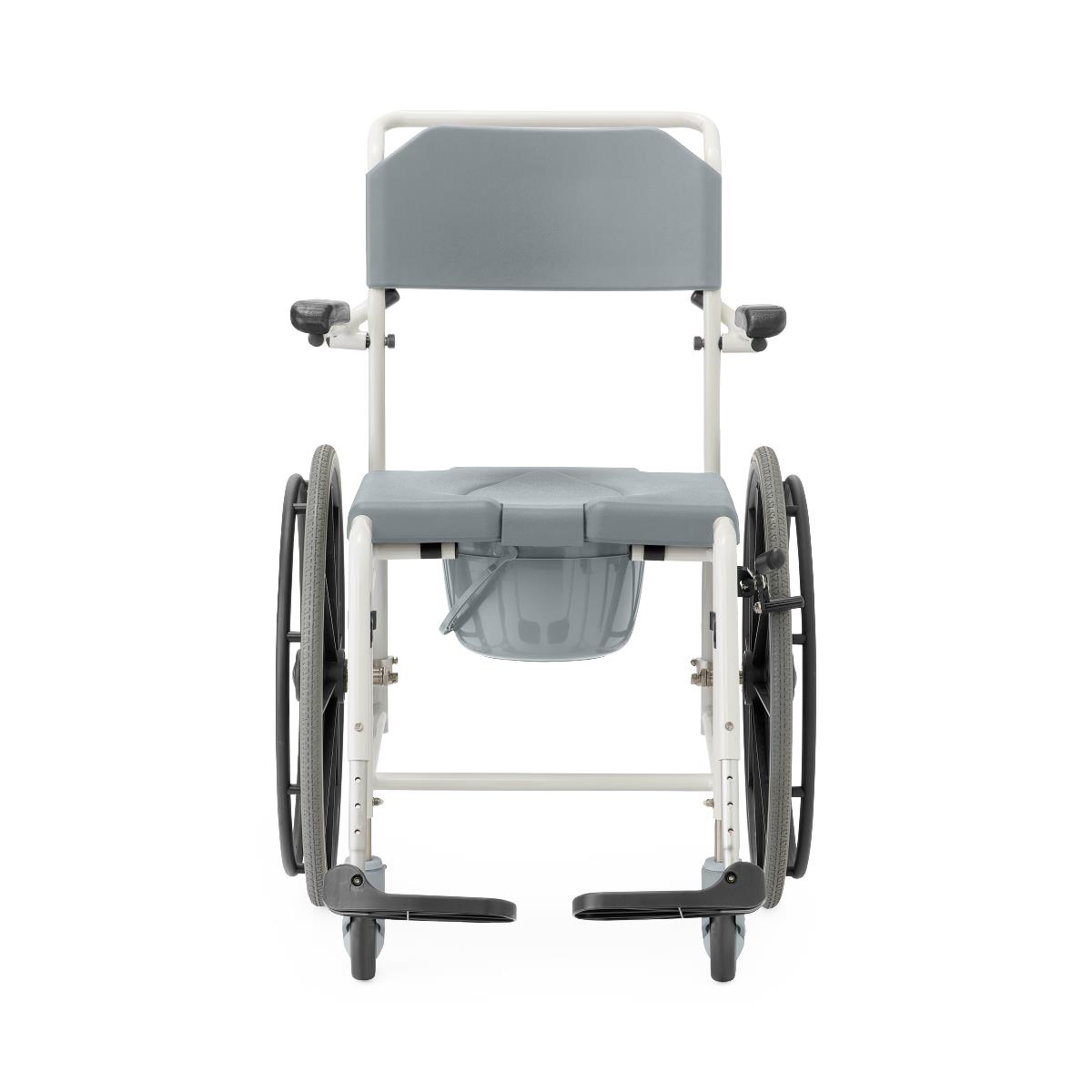 Aluminiumdusche Commode Rollstuhl