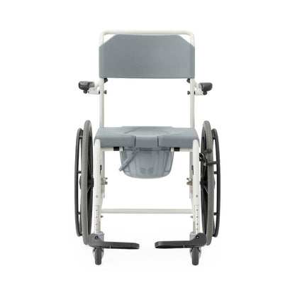 Aluminiumdusche Commode Rollstuhl