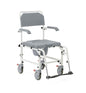 Aluminiumdusche Commode Transport Stuhl