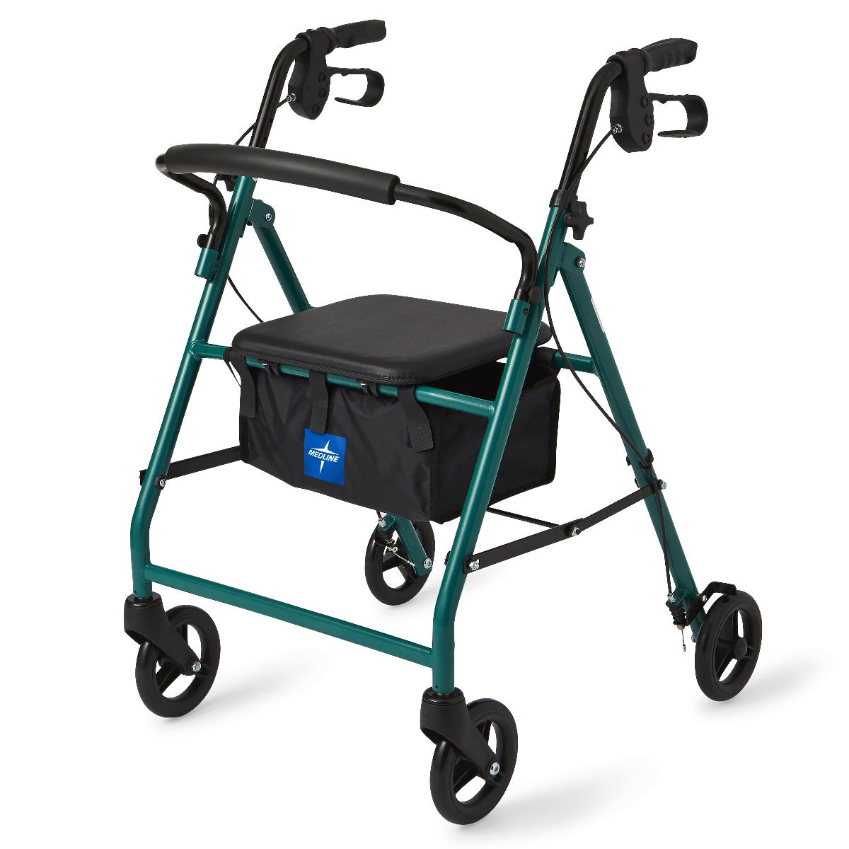 Medline Basic Steel Rollators 6' Räder