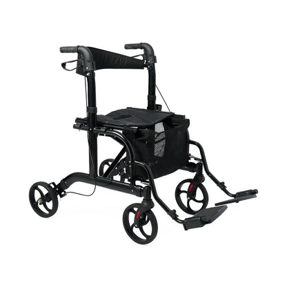 Medline Translator Combination Rollator / Transport Chair 18' Wide Seat