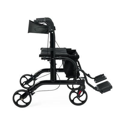 Medline Translator Combination Rollator / Transport Chair 18' Wide Seat