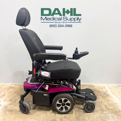 Pride Air2 Gebraucht-Power-Rollstuhl – Mid-Wheel Drive, toller Zustand