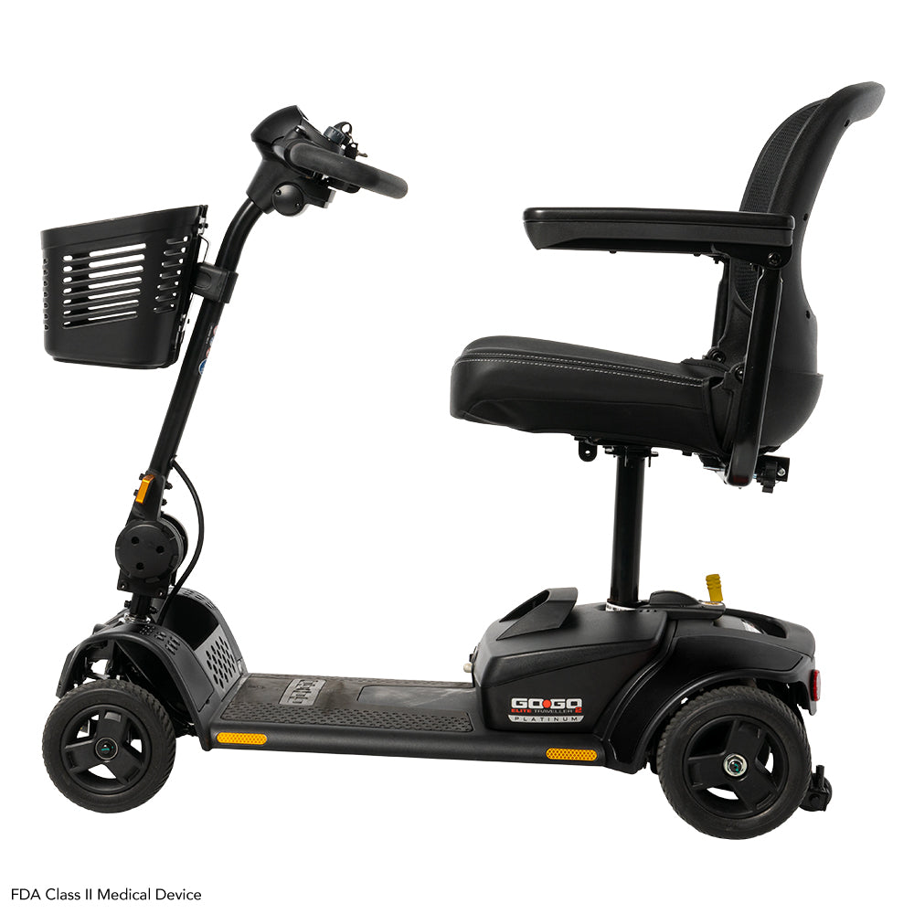 Pride Go-Go Elite Traveller® 2 Platinum – Premium Travel Mobility Scooter