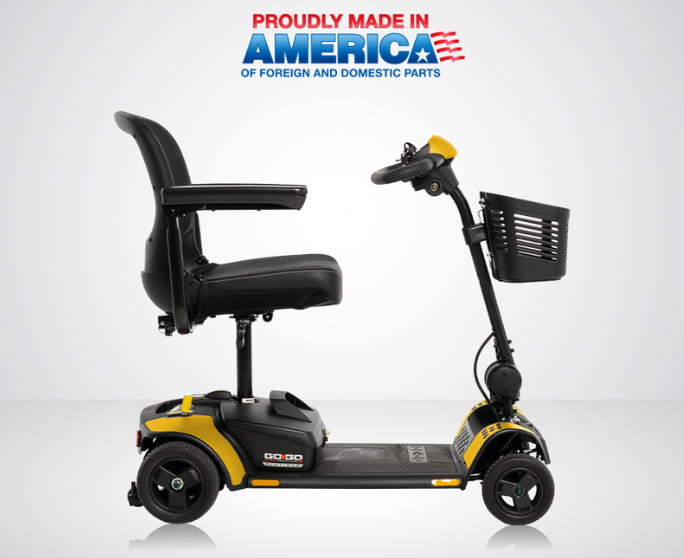 Pride Go-Go Elite Traveller® 2 Platinum – Premium Travel Mobility Scooter