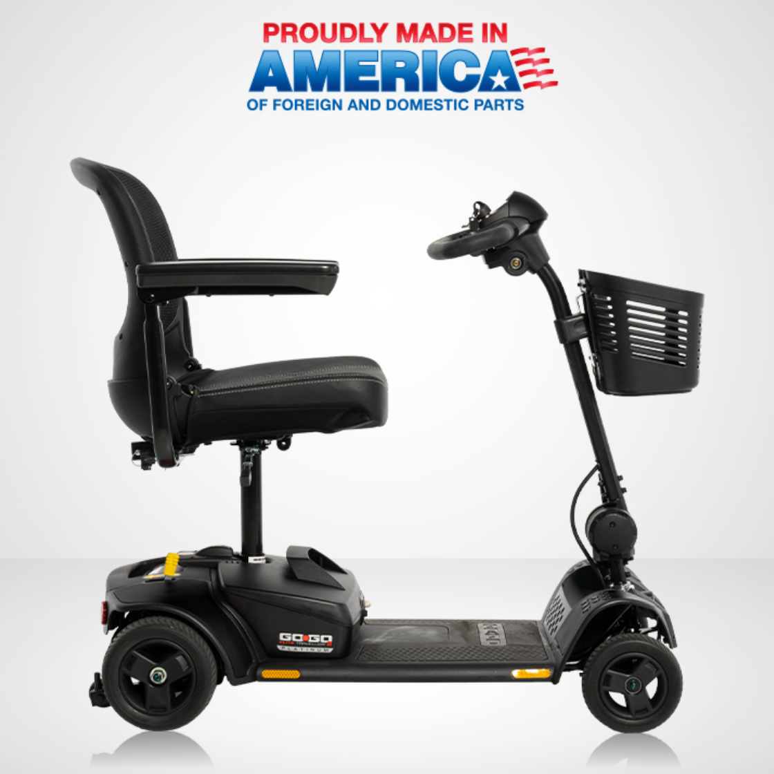 Pride Go-Go Elite Traveller® 2 Platinum – Premium Travel Mobility Scooter