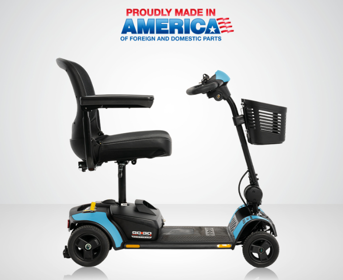 Pride Go-Go Elite Traveller® 2 Platinum – Premium Travel Mobility Scooter