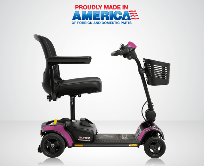 Pride Go-Go Elite Traveller® 2 Platinum – Premium Travel Mobility Scooter