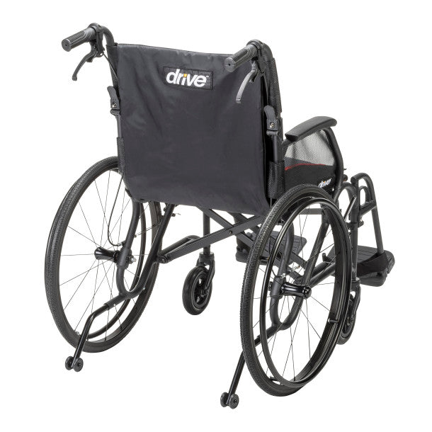 AeroFlyTM Ultra-Lite Rollstuhl – Leichter, faltbarer Magnesium Transport Stuhl
