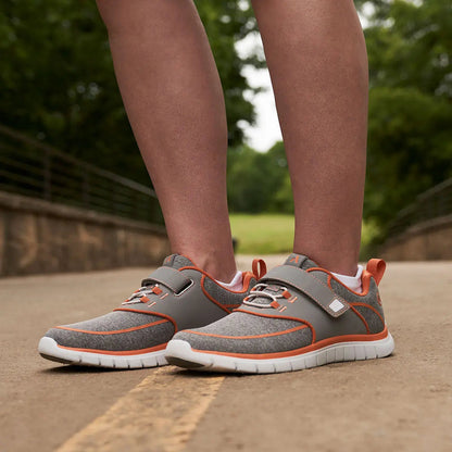 Nr. 45 Sport Jogger - Grau / Orange